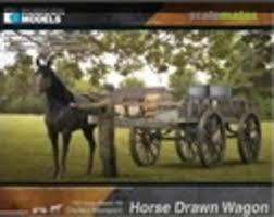 1/56 scale Horse Drawn Wagon #0