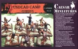 Undead Camp:  Zombies--40 Figures in 11 Poses--AWAITING RESTOCK. #0