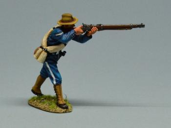 Rough Rider Advancing and Firing #2--single figure #0