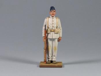British Royal Marine Standing at Attention--single figure #0