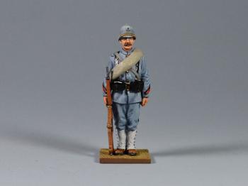 French Marine Standing at Attention -- Single Figure #0