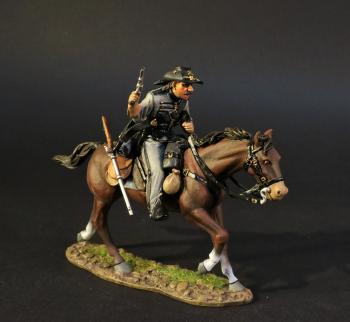 Cavalry Trooper #3, 1st Virginia Cavalry Regiment -- Single Mounted Figure #0