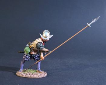 Pikeman, Spanish Conquistadors, The Conquest of America--single figure and pike #0