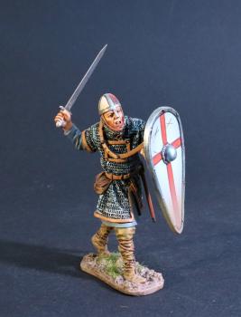 Crusader Swordman (sword above head), The Crusaders--single figure #0
