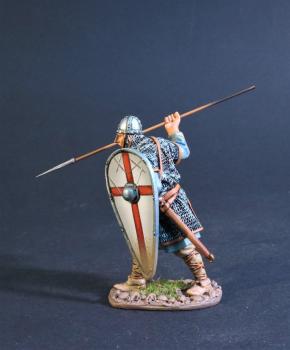 Crusader Spearman (thrusting overhand), The Crusaders--single figure and spear #0
