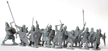 28mm Norman Infantry --Makes 60 figures #0