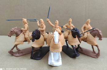 Cappadocian Cavalry (Heavy Cavalry)--five mounted figures #0
