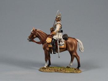 Prussian Cuirassier Ready (A), Franco-Prussian War, 1870-71--single mounted figure #0