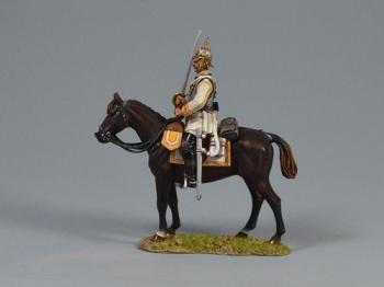 Prussian Cuirassier Ready (B), Franco-Prussian War, 1870-71--single mounted figure #0