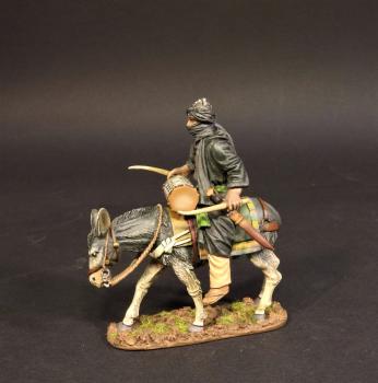 Almoravid Drummer, The Almoravids, El Cid and the Reconquista, The Crusades--single mounted figure with flag #0