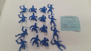 16 ACW Cavalry and Riders (Medium Blue) #0