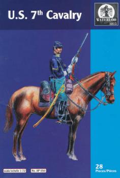 U.S. 7th Cavalry--14 figures in 7 poses and 14 horses in 7 poses--AWAITING RESTOCK. #0