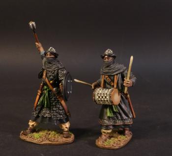 Almoravid Officer and Drummer (black clothes), The Almoravids, El Cid and the Reconquista, The Crusades--two figures #0