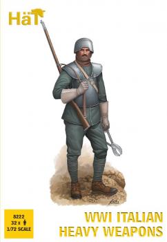 WWI Italian Heavy Weapons--32 figures with guns #0