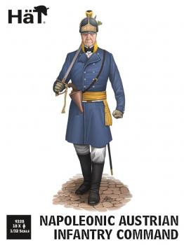 Napoleonic Austrian Infantry Command--18 figures -- AWAITING RESTOCK! #0
