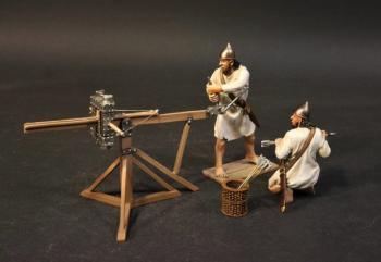 Carthaginian Scorpion and Crew, The Carthaginians, Armies and Enemies of Ancient Rome--scorpion, two figures, & accessories #0