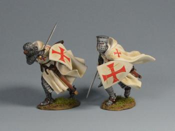 The Knights Templars Set--Two Medieval Figures #0