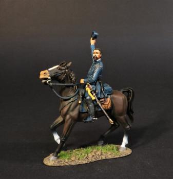 Brigadier General Barnard Elliot Bee, Jr., The Army of the Shenadoah, 3rd Brigade, The First Battle of Manassas, 1861, ACW--single mounted figure #0