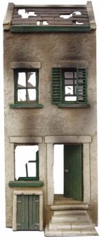 French Ruined House Type 1--9.5 in. x 3.5 in. x 3.75 in.--Pre-Order:  two to three months #0