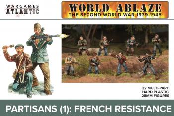 28mm World Ablaze WWII 1939-45 Partisans 1 French Resistance (32) #0