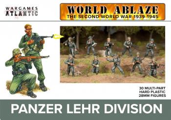 28mm World Ablaze WWII 1939-45 Panzer Lehr Division (30) #0