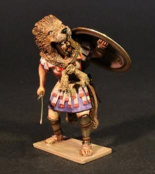 Carthaginian Officer Wearing Lionskin, The Carthaginians, Armies and Enemies of Ancient Rome--single figure #0