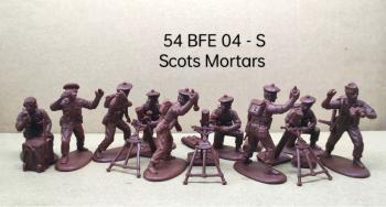 Scots Mortar Section (Glengarry bonnet)--makes nine figures #0