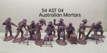 Australian Mortars (Bush Hat, pinned)--Makes 9 figures) #0