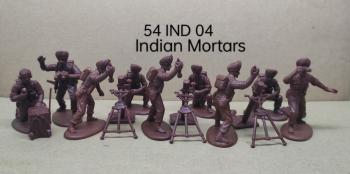 British Army Indian Mortars (Sikh Turban)--makes 9 Figures #0
