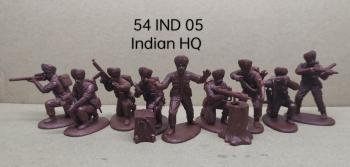 British Army Indian HQ + Special Weapons (Sikh Turban)--makes 9 Figures #0