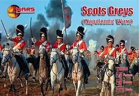 1/72 Napoleonic War Scots Greys--15 mounted figures--ONE IN STOCK. #0