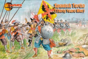 1/72 Thirty Years War Spanish Tertia--48 figures in 12 poses #0