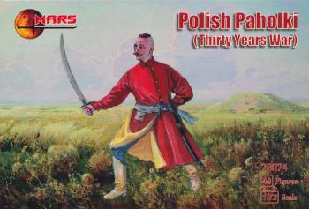 1/72 Thirty Years War Polish Pahioki--48 figures in 12 poses #0