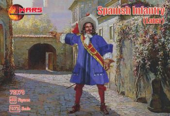 1/72 Spanish Infantry (Later)--48 figures in 12 poses #0