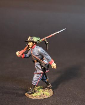 Infantry Advancing (striding forward, left arm swinging back), The 39th New York Volunteer Infantry Regiment, The First Battle of Bull Run, 1861, The ACW--single figure #0