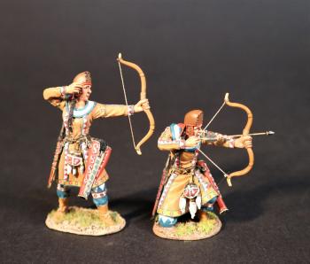 Scythian Female Foot Archers (standing fired, kneeling with nocked arrow ready to fire), The Scythians, Armies and Enemies of Ancient Greece and Macedonia--two figures #0