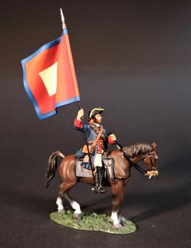 The Prince's Lifeguard with Standard, The Jacobite Army, The Jacobite Rebellion of 1745--single mounted figure #0