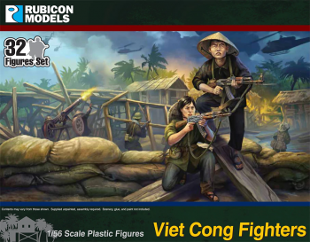 28mm Viet Cong Fighters (Vietnam)--32 Figures #0