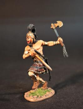 Myrmidon Warrior (running with sword & axe), The Myrmidons, The Greeks, The Trojan War--single figure #0