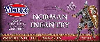 28mm Norman Infantry Skirmish Pack--makes 30 figures #0