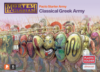 Mortem et Gloriam Classical Greek Pacto Starter Army--15mm Ultracast plastic figures--AWAITING RESTOCK. #0