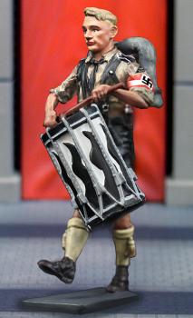 HJ Drummer Marching--single figure--TWO IN STOCK. #0