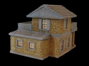 Fort Apache 1876 #02 Commanding Officer's Quarters 13" x 10" x 10"--six foam pieces--THREE IN STOCK. #0