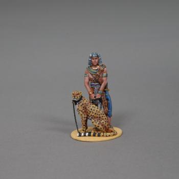 Egyptian Officer & Cheetah--single figure and chained cheetah figure--RETIRED--LAST TWO!! #0