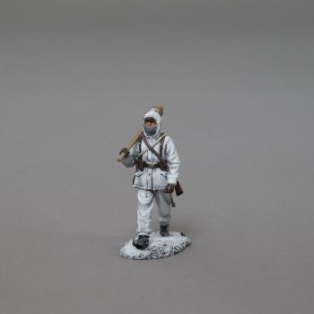 Panzerfaust Grenadier #1 (white trousers), Winter Patrol--single German WWII figure--RETIRED--LAST TWO! #0