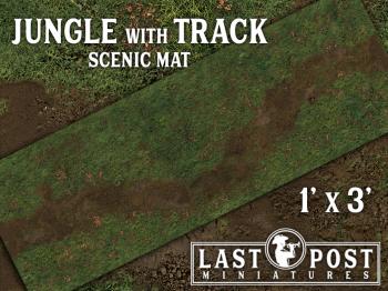 Jungle with Track Scenic Mat (1'x3') #0