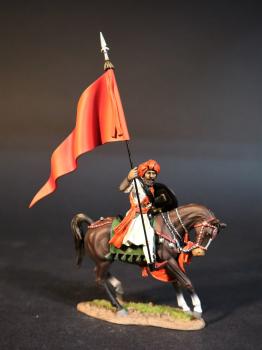 Standard Bearer, Maratha Cavalry, The Maratha Empire, Wellington in India, The Battle of Assaye, 1803--single mounted figure #0
