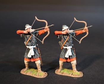 Two Andalusian Mercenary Archers (standing ready to release), The Spanish, El Cid and the Reconquista--two figures #0