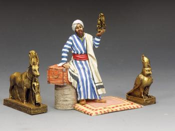 Image of  The Ancient Antiquities Dealer--single Egyptian figure