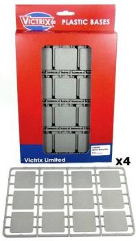 Victrix Plastic Bases Set 2--48 bases measuring 40mm x 40mm Victrix Plastic Bases Set 2--48 bases measuring 40mm x 40mm #41400